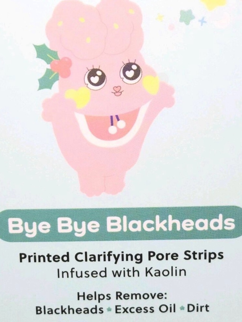 Bye Bye Blackheads Printed Clarifying Pore Strips - The Crème Shop
